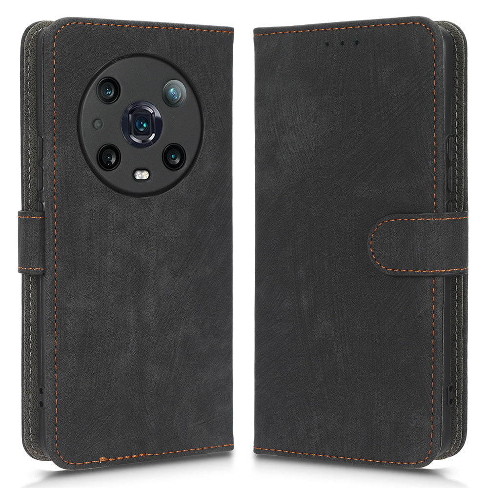 For Honor Magic4 Pro 5G RFID Blocking PU Leather Phone Case Protective Magnetic Mobile Phone Cover with Wallet Stand For Honor Magic4 Pro 5G RFID Blocking PU Leather Phone Case Protective Magnetic Mobile Phone Cover with Wallet Stand